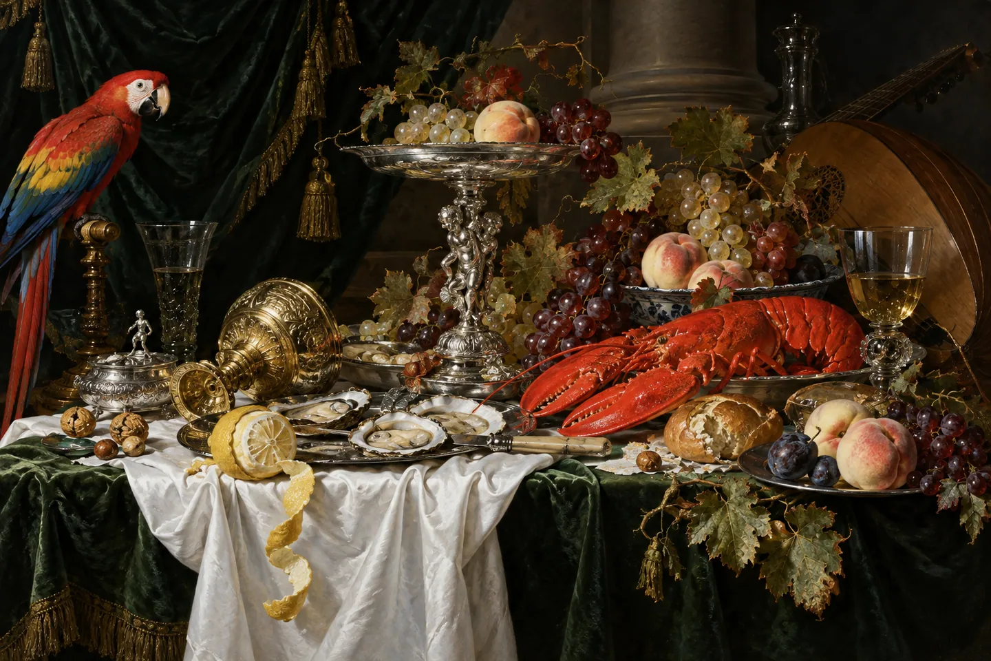 Still Life: A Banqueting Scene