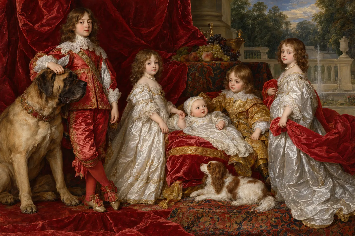 The Five Eldest Children of Charles I