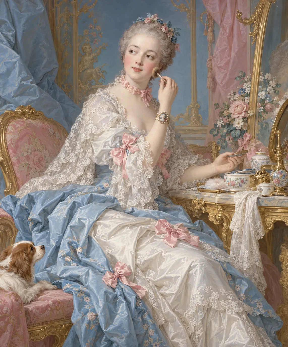 Madame de Pompadour at Her Toilette