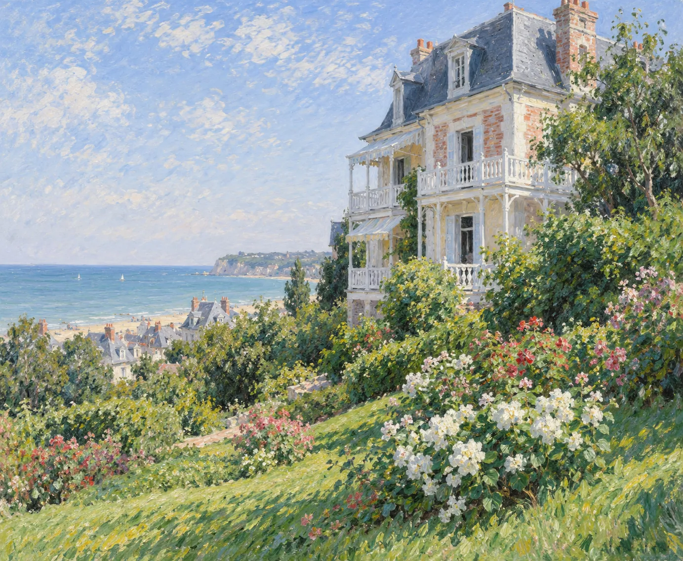 Villa at Trouville
