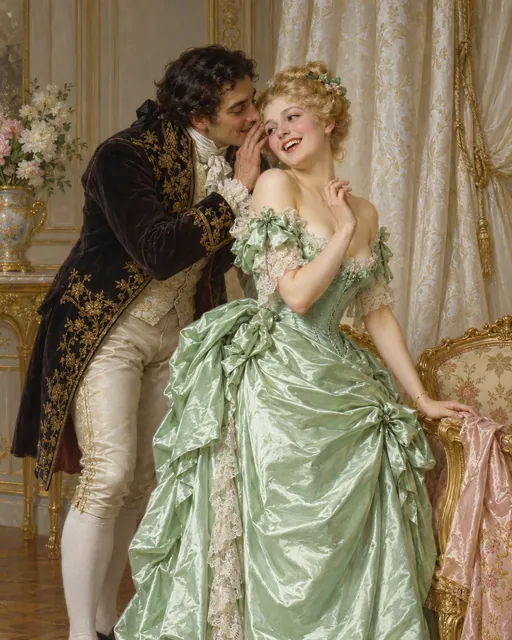 A Merry Jest, the painting