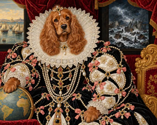 The Armada Portrait of Elizabeth I, the painting