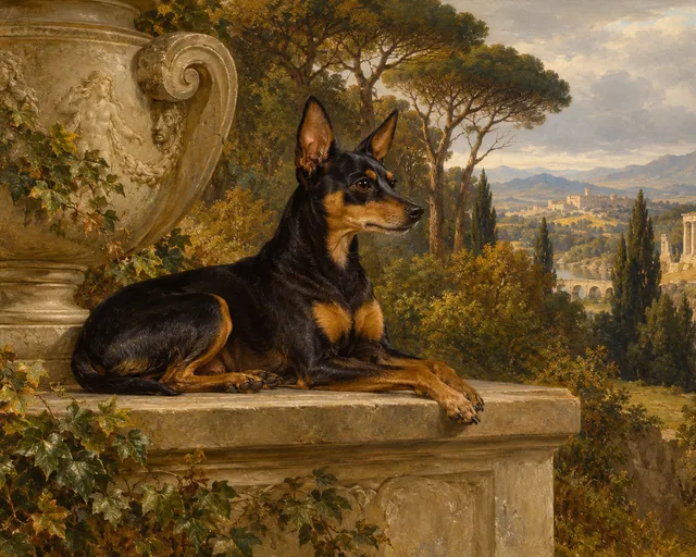 'Fanny', a Favourite Dog, the painting
