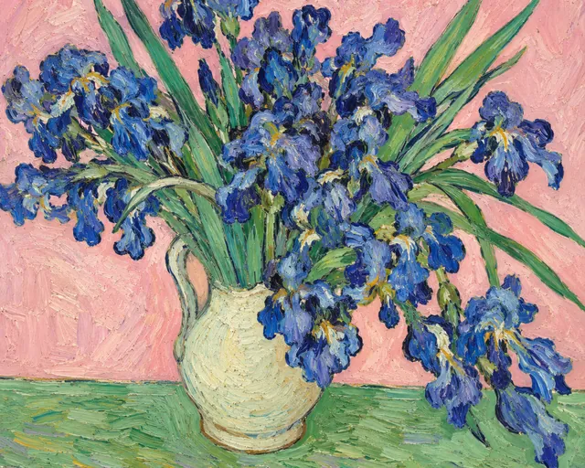 Irises, the painting