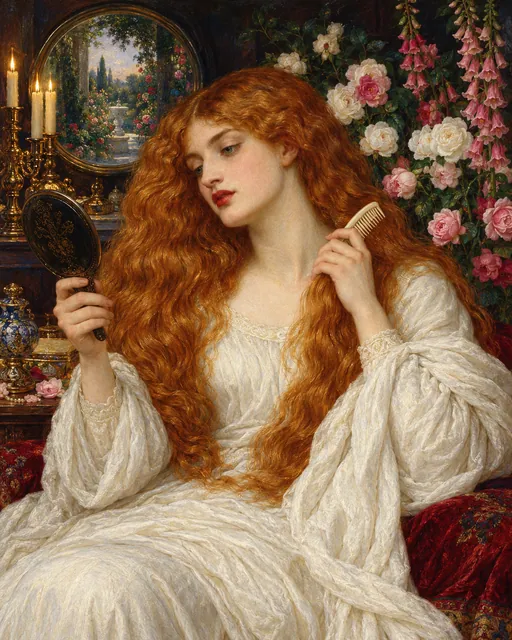 Lady Lilith, the painting