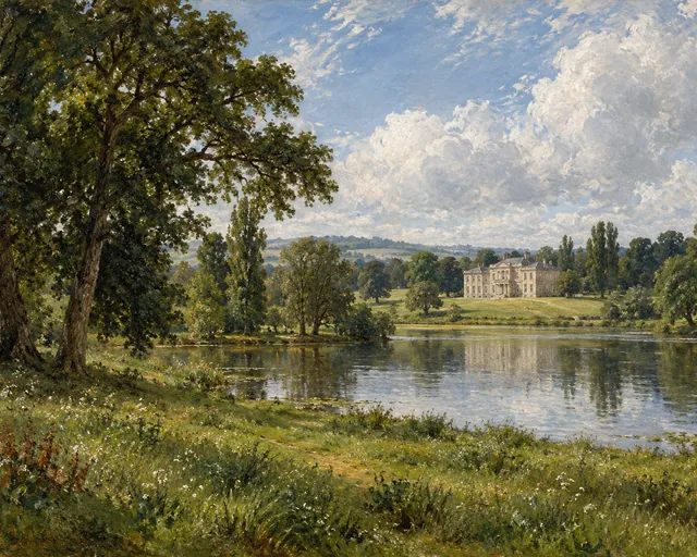 Malvern Hall, the painting