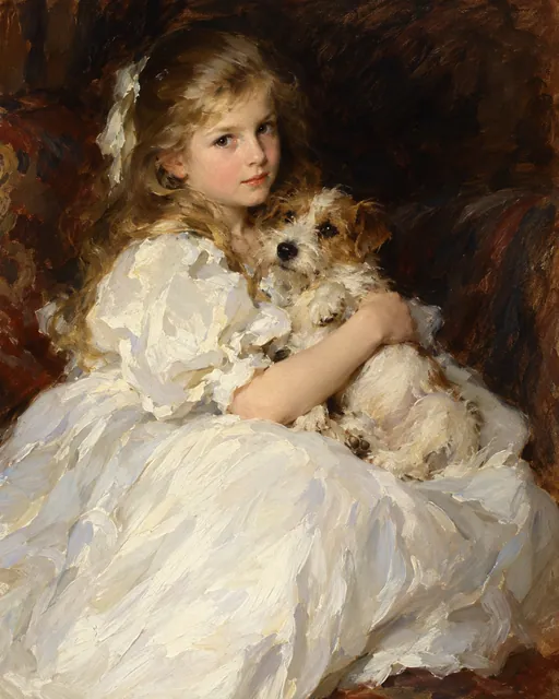 Miss Beatrice Townsend, the painting