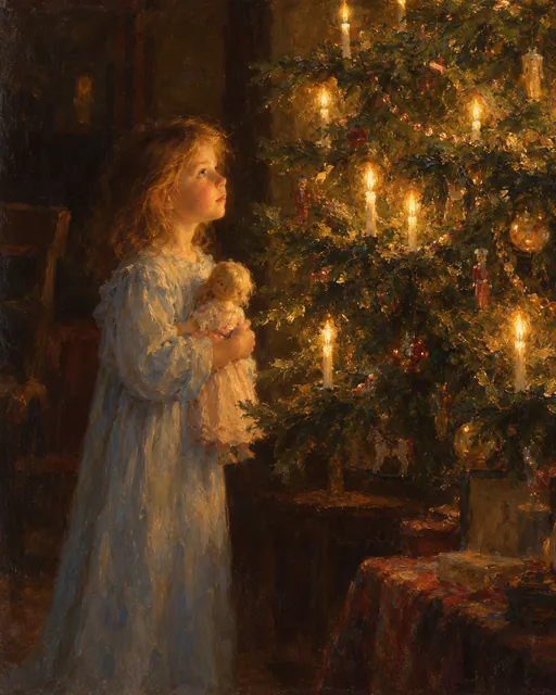 The Christmas Tree, the painting